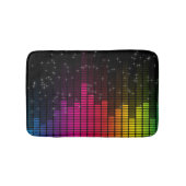 Equalizer Disco Lights Music Volume Badmat (Voorkant)