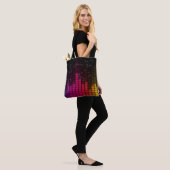 Equalizer Disco verlicht Music Volume Crossbody Ba Tote Bag (Op model)