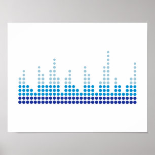 Equalizer muziek poster