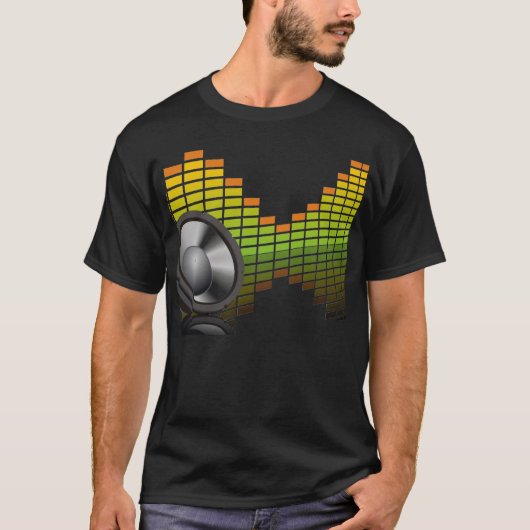 Equalizer Speaker T-shirt (Voorkant)