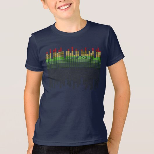 equalizer t voor kinderen t-shirt (Voorkant)