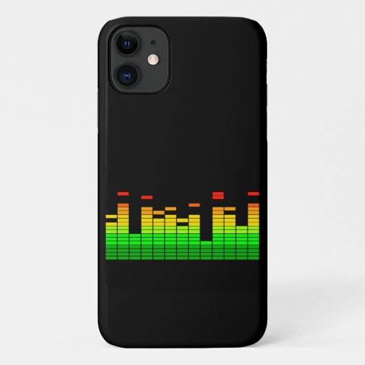 Equalizer Vibes Decor Beat of DJ Music Case-Mate iPhone Case (Achterkant)