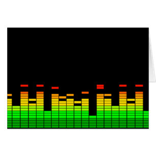 Equalizer Vibes from the Beat of DJ Music Black