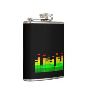 Equalizer Vibes from the Beat of DJ Music Black Heupfles (Rechts)