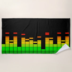 Equalizer Vibes from the Beat of DJ Music Black Strandlaken