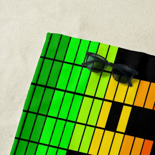 Equalizer Vibes from the Beat of DJ Music Black Strandlaken (In situ)