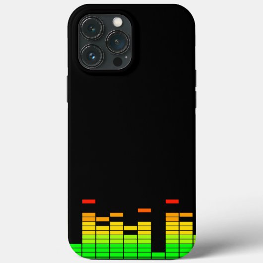 Equalizer Vibes from the Beat of DJ Music Case-Mate iPhone Case (Achterkant)