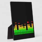 Equalizer Vibes from the Beat of DJ Music decor Fotoplaat (Zijkant)