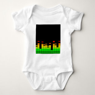 Equalizer Vibes from the Beat of DJ Music decor Romper