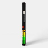 Equalizer Vibes from the Beat of DJ Music iPhone Hoesje (Linkerkant)
