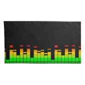 Equalizer Vibes from the Beat of DJ Music Kussensloop (Achterkant-Rechts)