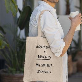 Equations & Insights Gepersonaliseerde Wiskunde Do Tote Bag