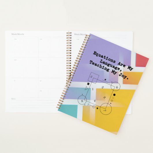 Equations My Language | Teaching My Joy Math Planner (Display)