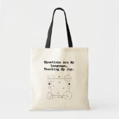 Equations My Language | Teaching My Joy Math Tote Bag (Voorkant)