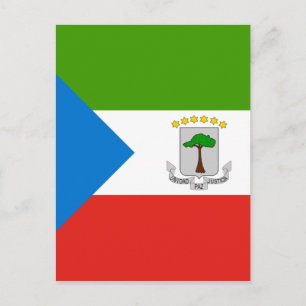 equatoriaal - guinea briefkaart