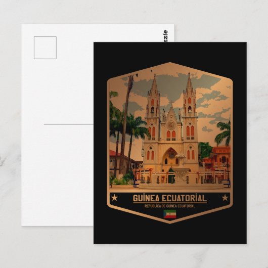 Equatoriaal-Guinea Briefkaart (Voorkant / Achterkant)