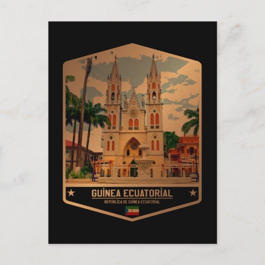 Equatoriaal-Guinea Briefkaart (Voorkant)