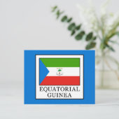 Equatoriaal-Guinea Briefkaart (Staand voorkant)