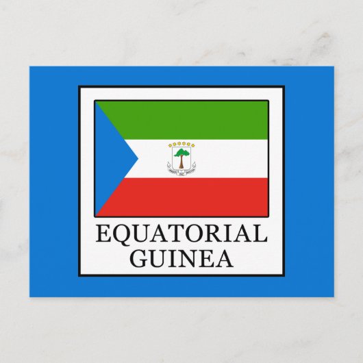 Equatoriaal-Guinea Briefkaart (Voorkant)