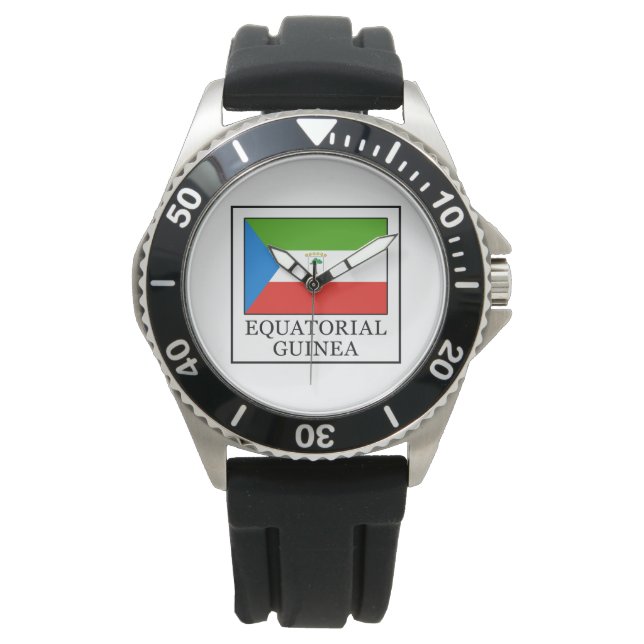 Equatoriaal-Guinea Horloge (Voorkant)