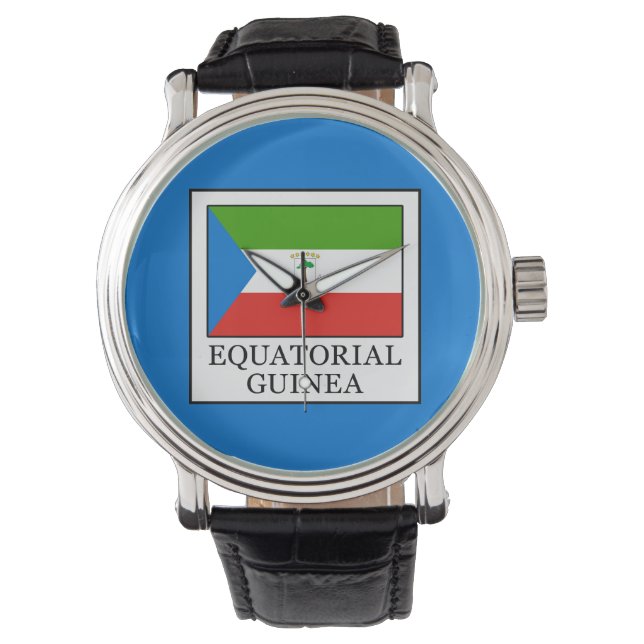 Equatoriaal-Guinea Horloge (Voorkant)