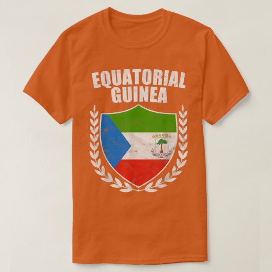 Equatoriaal Guinea I Equatorial Guinea T-shirt (Design voorkant)