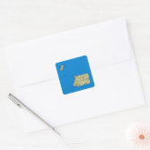 Equatoriaal-Guinea kaart sticker (Envelop)