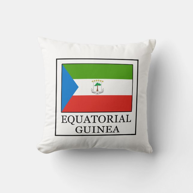 Equatoriaal-Guinea Kussen (Voorkant)