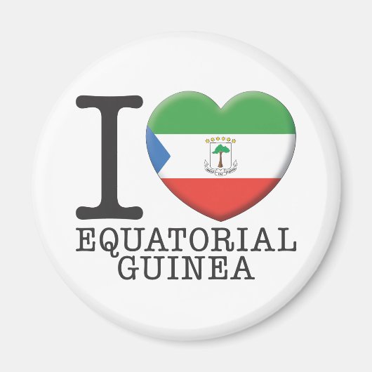 Equatoriaal-Guinea Magneet (Voorkant)