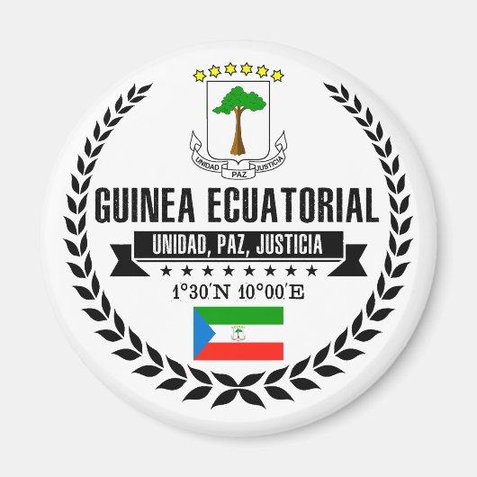 Equatoriaal-Guinea Magneet (Voorkant)