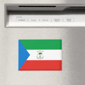Equatoriaal-Guinea Nationale Vlag Rechthoek magnee Magneet (Insitu (Vaatwasser))