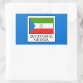 Equatoriaal-Guinea Rechthoekige Sticker (Tas)