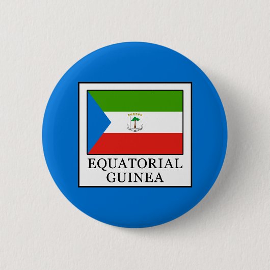 Equatoriaal-Guinea Ronde Button 5,7 Cm (Voorkant)
