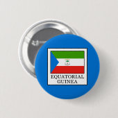Equatoriaal-Guinea Ronde Button 5,7 Cm (Voorkant /achterkant)