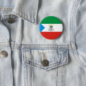 Equatoriaal-Guinea Ronde Button 5,7 Cm (In situ)