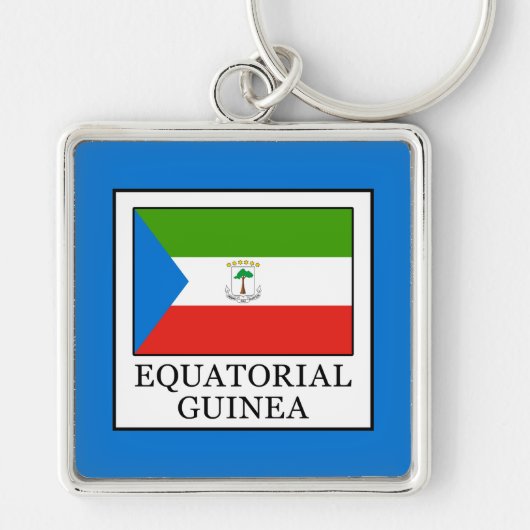 Equatoriaal-Guinea Sleutelhanger (Voorkant)