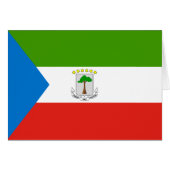 Equatoriaal-Guinea Vlag (Voorkant Horizontaal)