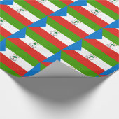 Equatoriaal-Guinea Vlag Cadeaupapier (Hoek)