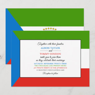 Equatoriaal-Guinea Vlag, Equatoriaal-Guinese bruil Kaart