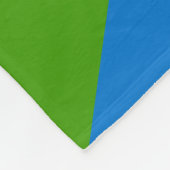 Equatoriaal-Guinea Vlag Fleece Deken (Hoek)