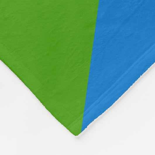 Equatoriaal-Guinea Vlag Fleece Deken (Hoek)