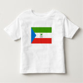 Equatoriaal-Guinea Vlag Kinder Shirts (Voorkant)