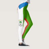 Equatoriaal-Guinea Vlag Leggings (Rechts)