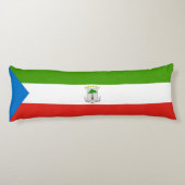 Equatoriaal-Guinea Vlag Lichaamskussen (Achterkant)