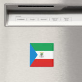 Equatoriaal-Guinea Vlag Magnet (Insitu (Vaatwasser))