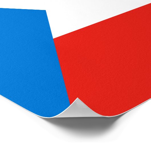 Equatoriaal-Guinea Vlag Poster (Hoek)