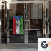 Equatoriaal-Guinea Vlag Raamsticker (Kantoordeur)
