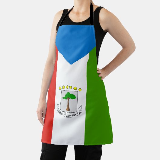 Equatoriaal-Guinea Vlag Schort (Insitu)