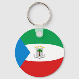 Equatoriaal-Guinea Vlag Sleutelhanger