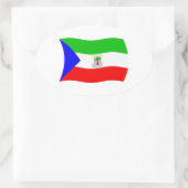 Equatoriaal-Guinea Vlag Sticker (Tas)